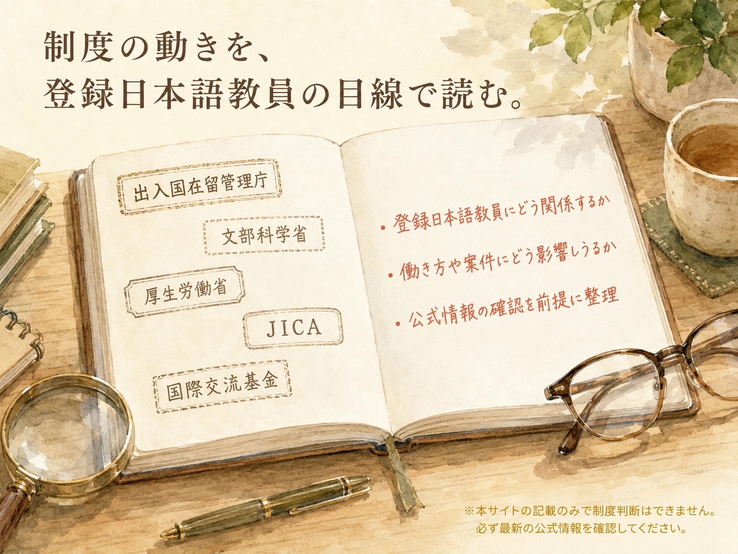 記事ライブラリページ向けに、目的別の記事カードを事例ごとに整理するビジュアル。